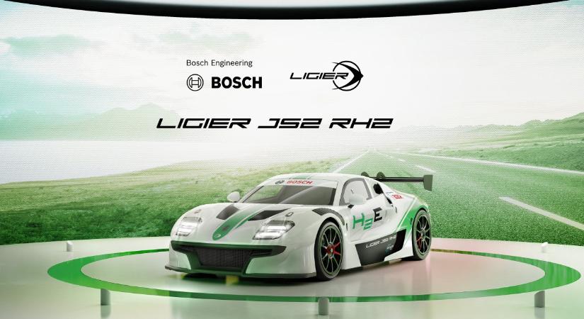 Hidrogénnel működő V6-os versenyautó: így próbálják megmenteni a belső égésű motor jövőjét