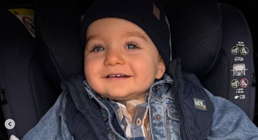 Tornóczky Anita kisfia 1 éves lett