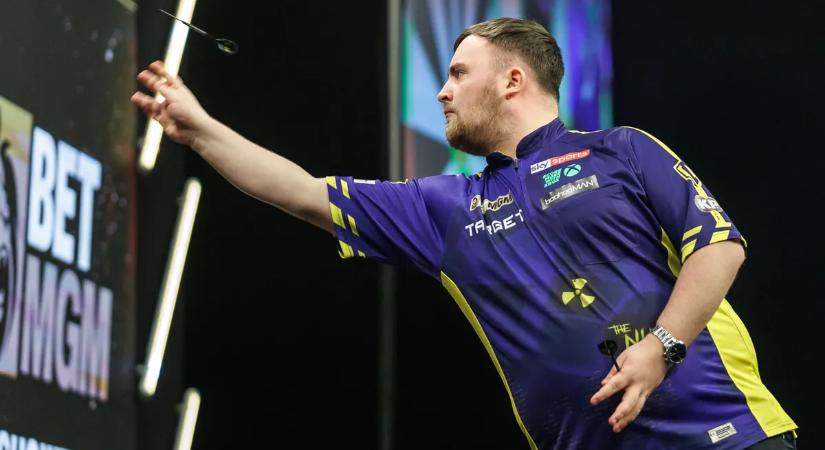 Luke Littler elbukott a darts-vb előtt, a világbajnok kínosan szerepelt