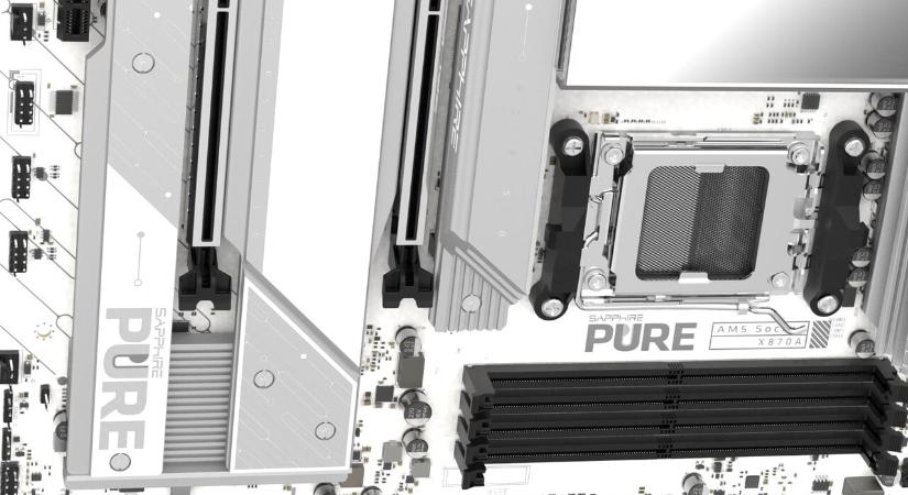 Az AMD X870 platform meghódítására tör a Sapphire alaplapos divíziója