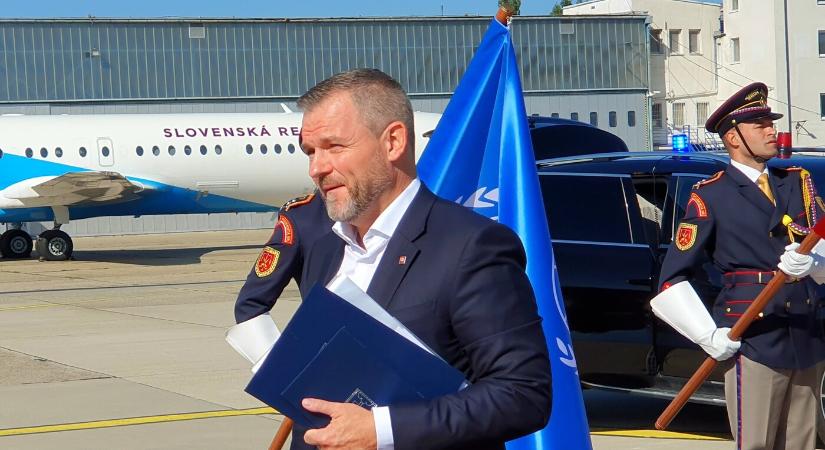 Peter Pellegrini államfőt fogadja XIV. Leó pápa a Vatikánban