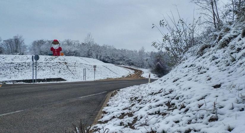A nagysápi Mikulás felbukkant, és sokak napja rögtön jobbra fordult