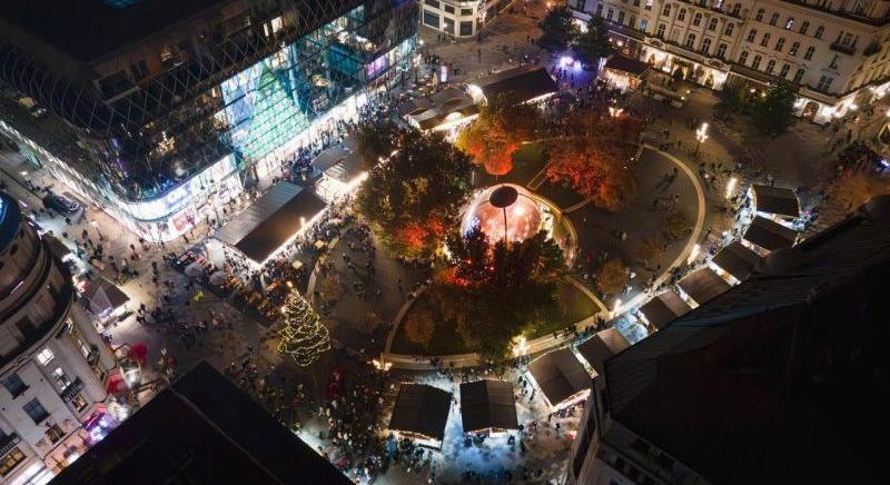 Európa legjobbjának választották a Vörösmarty téri karácsonyi vásárt