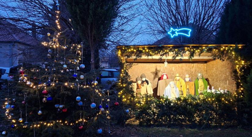 Ünnepi díszbe öltözött Tapolcafő