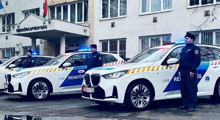Nyolc BMW-vel gazdagodott a debreceni rendőrség