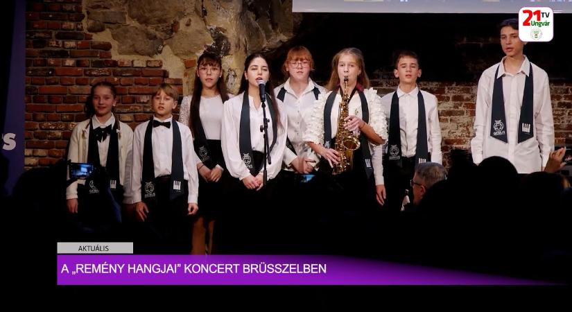 Aktuális (2025.12.02) - „A remény hangjai” koncert Brüsszelben (videó)