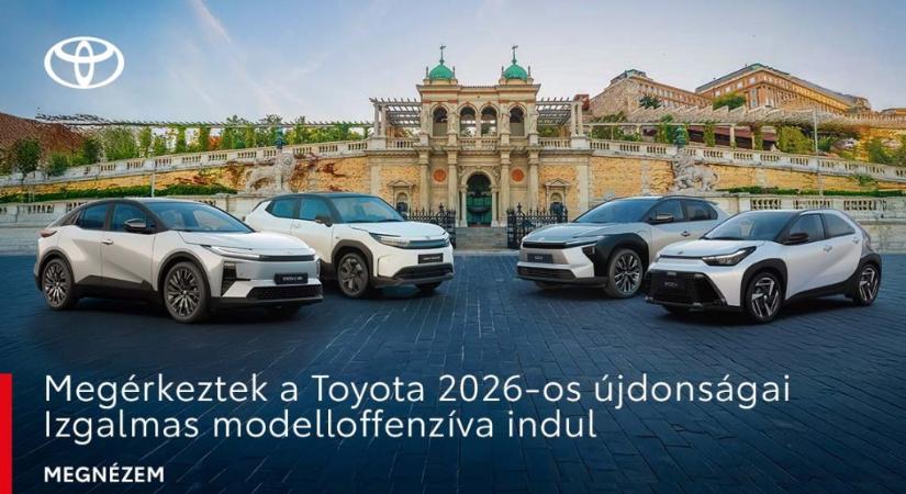 A Toyota jövője 2026-ban
