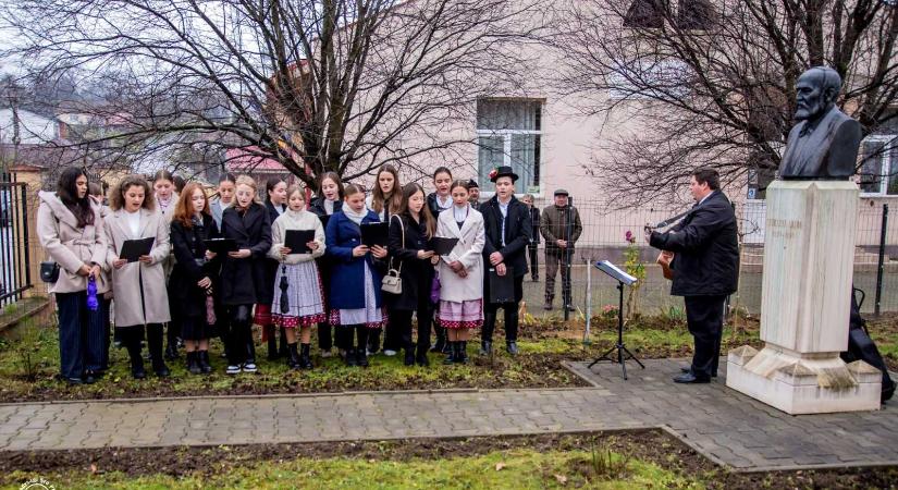 Szikszai Lajos születésének 200. évfordulójára emlékeztek szülőfalujában, Szilágysámsonban