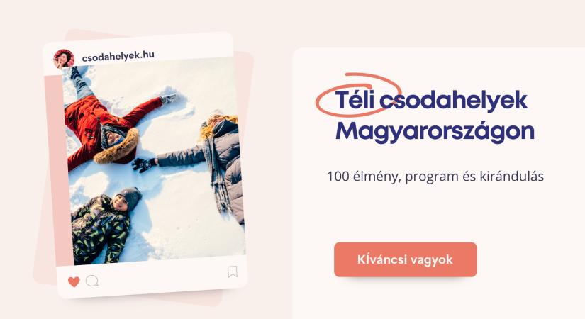 Téli csodahelyek Magyarországon – megjelent az új e-book