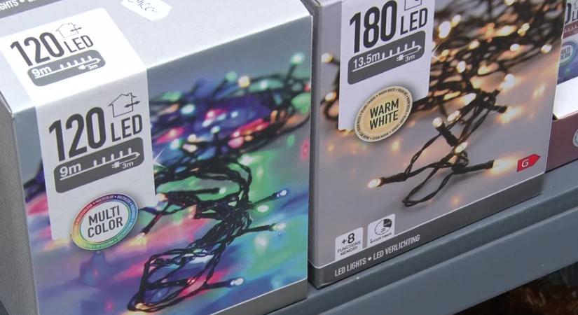 Nincs karácsony világító díszek nélkül