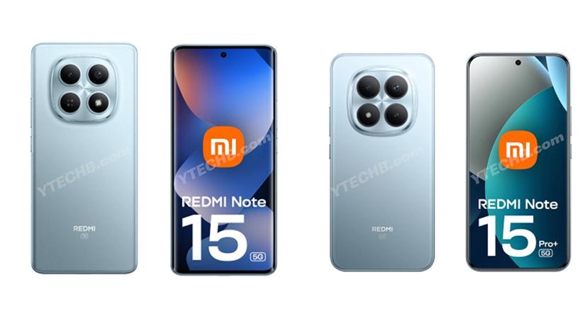 Képek, árak, és EU címkék három Redmi Note 15 5G telefonhoz