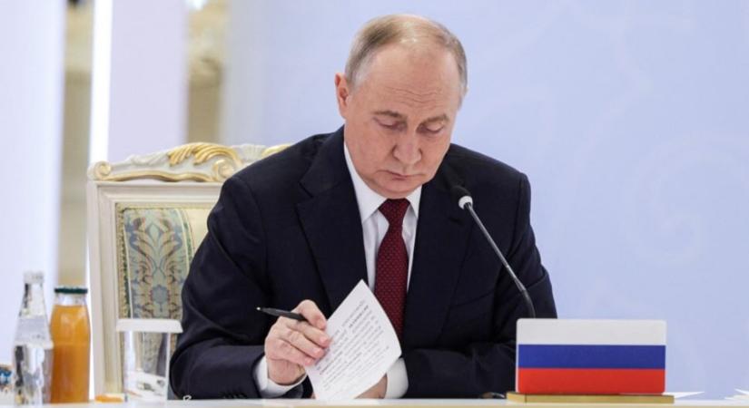 Putyin aláírta a 2026-os költségvetést, amely a háborúra rekordösszegű kiadásokat ír elő