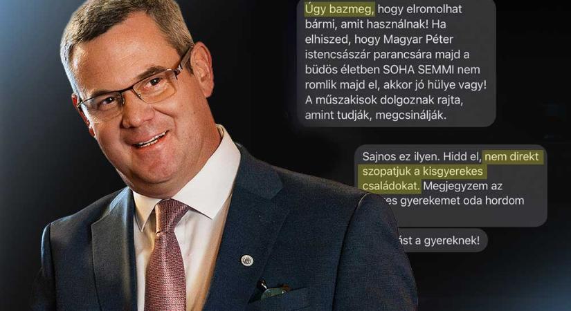 Szégyenteljes üzenetet küldött Takács Péter egészségügyi államtitkár a kisbabáját féltő édesapának