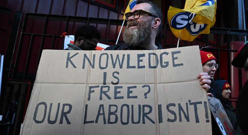 Sztrájkolnak a British Library dolgozói, két hónap alatt már másodszor