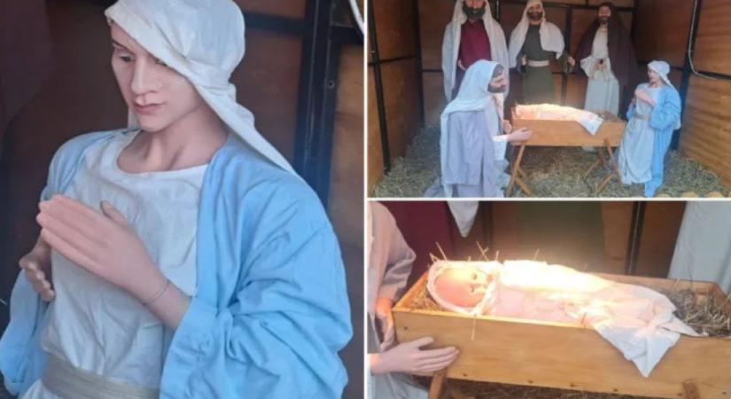 Elég durván néz ki a kolozsvári betlehemes szoborcsoport a karácsonyi vásárban... – hírmix