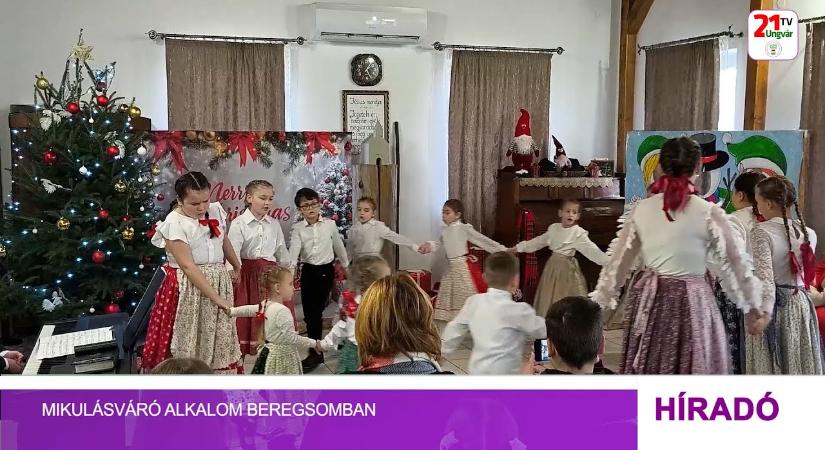 Mikulásváró alkalom Beregsomban (videó)