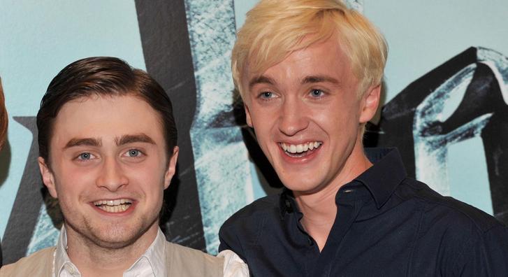 Megható pillanatok, öleléssel köszöntötte újra egymást 14 év után Tom Felton és Daniel Radcliffe