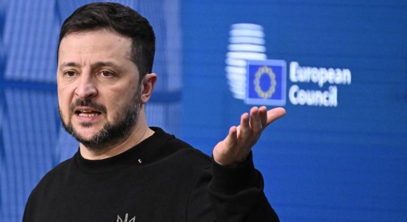 Zelenszkij rendkívüli háláját fejezte ki Európának, hogy Ukrajna jövőjét az EU-ban látják