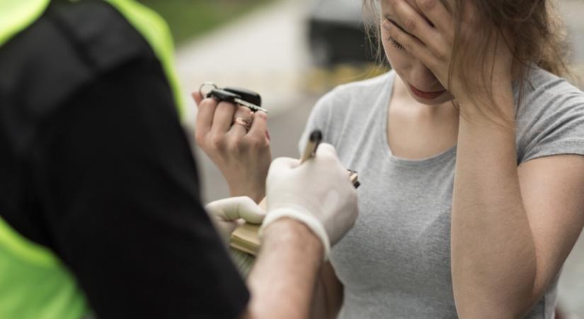 Közel négy ezreléknyi váralkoholszinttel vezetett egy nő