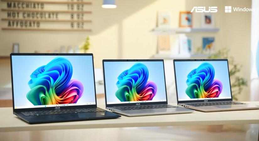 2026. január 6-án rántja le a leplet Panther Lake alapú AI notebookjairól az ASUS