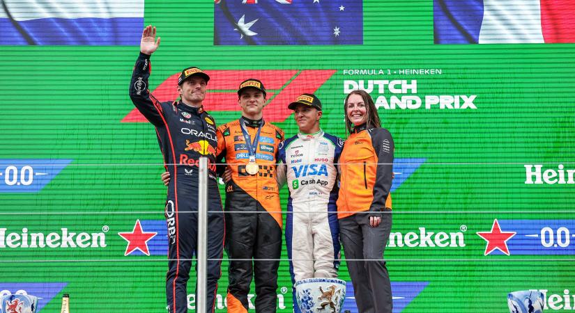 F1: Megvan Verstappen új csapattársa