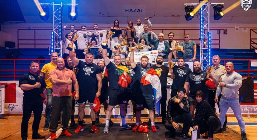 Új bajnokot avattak Székesfehérváron az erősemberek (galéria)