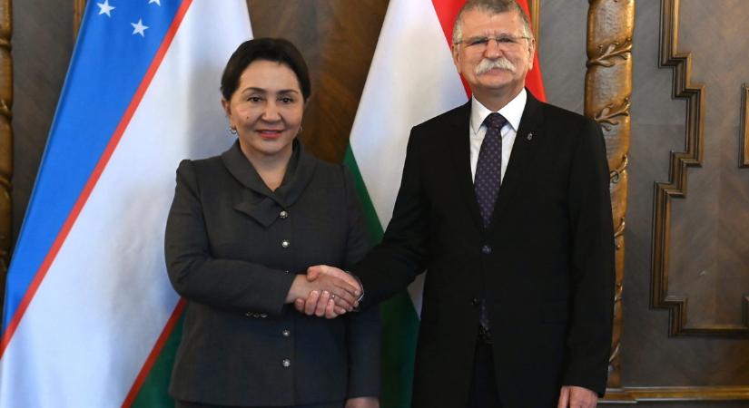 Kövér László az Üzbég Köztársaság szenátusi elnökével tárgyalt