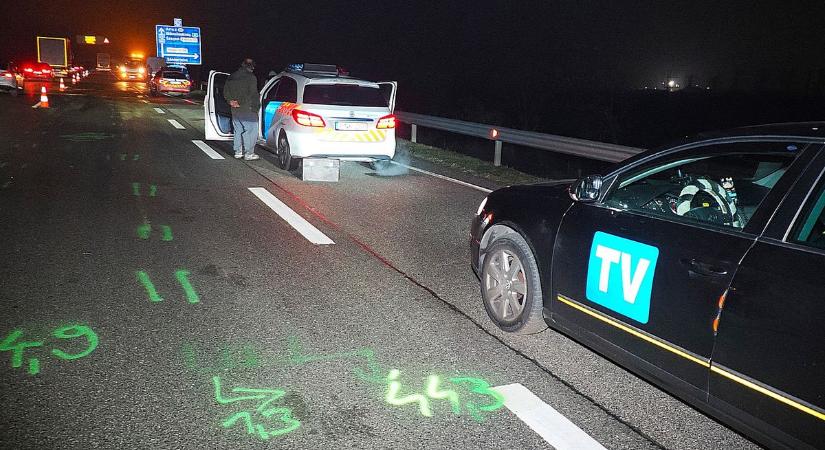 Kisteherautók ütköztek össze az M43-as autópályán – galériával