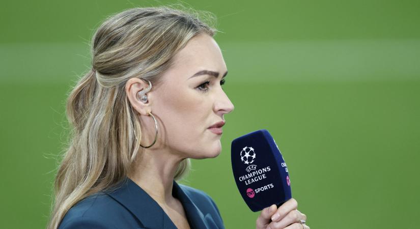 Élő adásban esett össze a műsorvezetőnő a válogatott meccs előtt