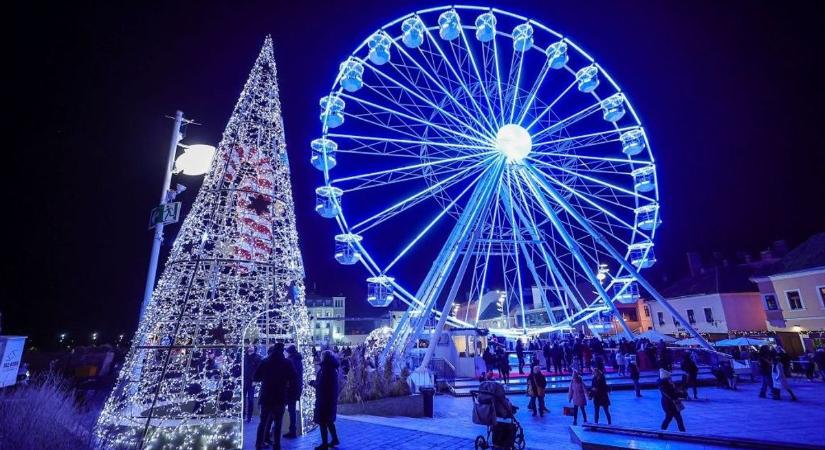 Ilyen Győr a magasból az óriáskeréken, mutatjuk az árakat - fotók, videó