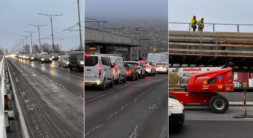 Buszsáv van de busz alig akad! Szenvednek az autósok az Árpád hídon, Óbuda forgalomkorlátozási ötlete sem jött be