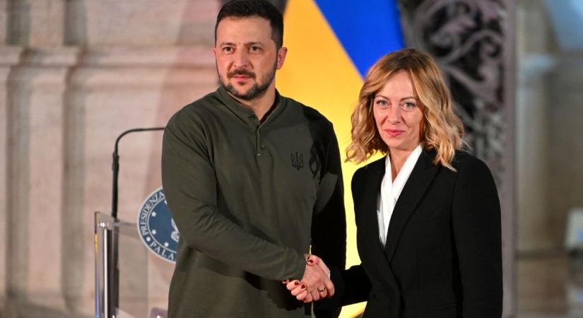Az olaszok is vonakodnak támogatni Zelenszkijt, Európa egyre inkább kihátrálhat az ukrán elnök mögül