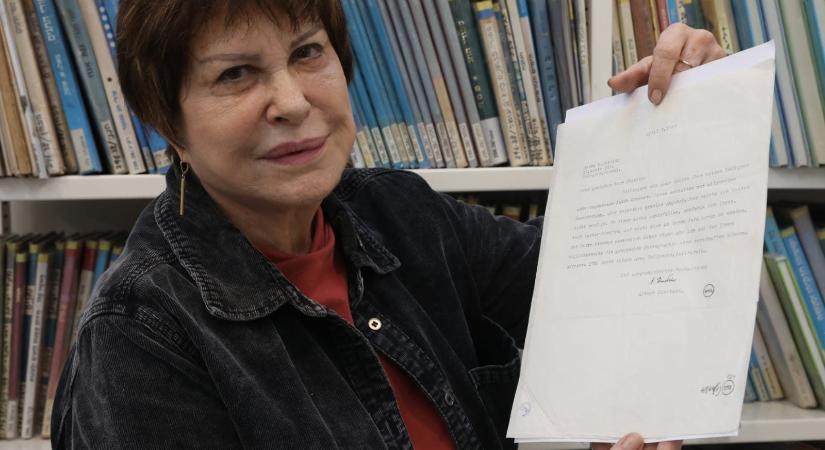 Szokatlan, személyes hangú levél került elő Albert Einsteintől Izraelben