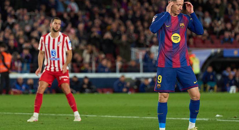Barca: Robert Lewandowski az egekbe lőtte büntetőjét! – VIDEÓ