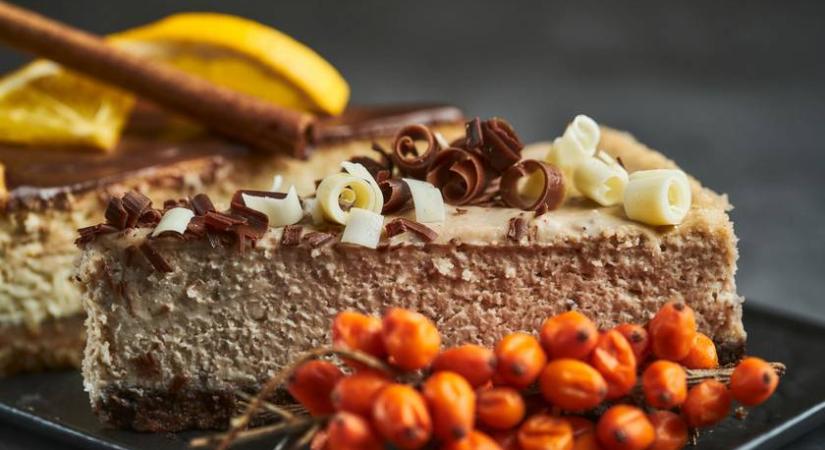 Krémes gesztenyés sajttorta csokis kekszes alappal: a karácsonyi asztalra is kerülhet