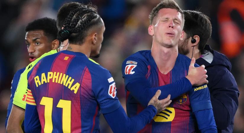 Valószínű, hogy ebben az évben már nem játszhat az FC Barcelona támadója