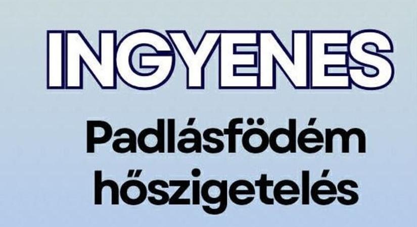 Ingyenes padlásfödém hőszigetelés