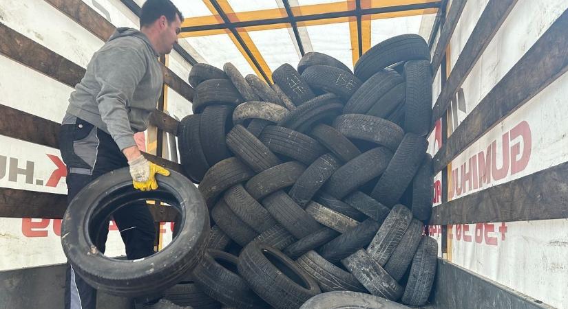 Szünetel az önkormányzati elektronikai- és gumihulladék gyűjtés