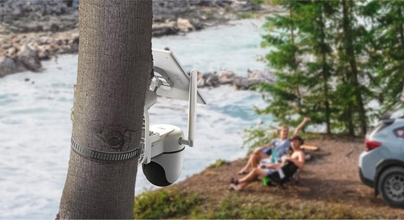 4G/LTE támogatással ellátott napelemes biztonsági kamerát dobott piacra a TP-Link