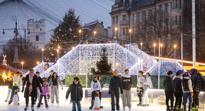 Jelentős nemzetközi elismerést kapott egy magyarországi korcsolyapálya, Európa legszebbjévé választották
