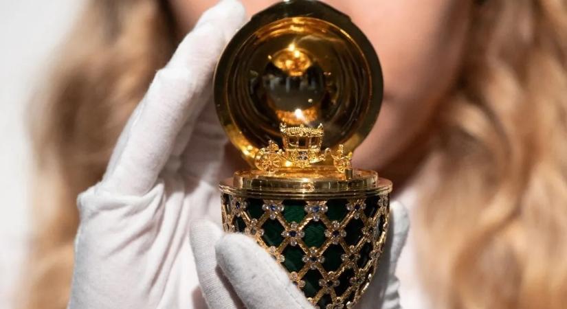 Hihetetlen: egy férfi lenyelt egy 19 ezer dolláros Fabergé-tojást!