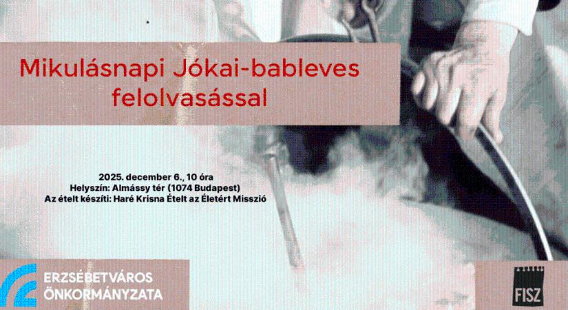 Jótékonysági ételosztást szervez a Fiatal Írók Szövetsége