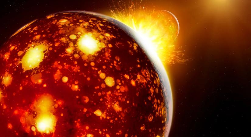 A Földnek lehetett egy testvére, ami megmagyarázza a Hold születésének rejtélyét