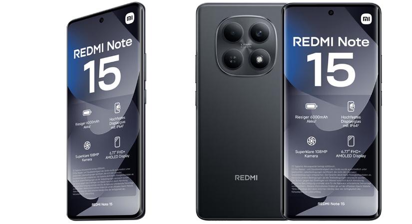 Redmi Note 15 4G? Van képünk hozzá!
