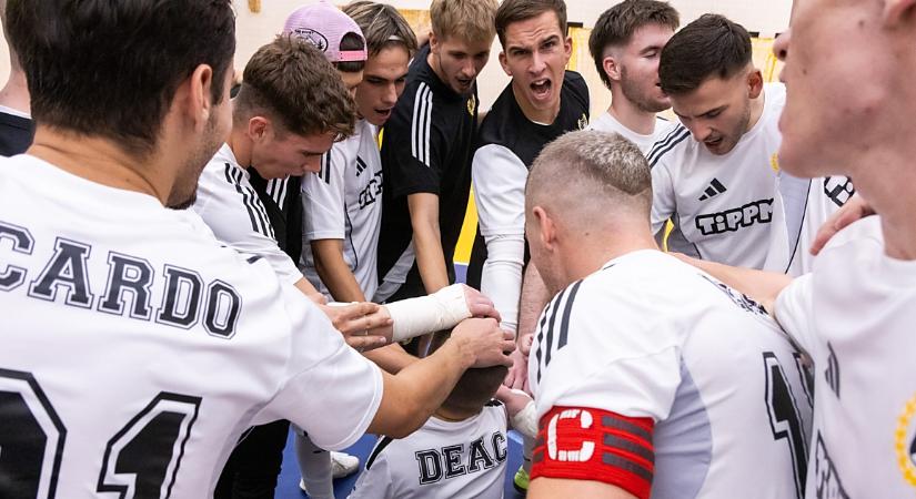 Visszavágnának a Haladásnak a DEAC férfi futsalosai