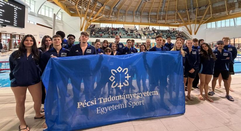 Éremeső zúdult a pécsi sportolókra