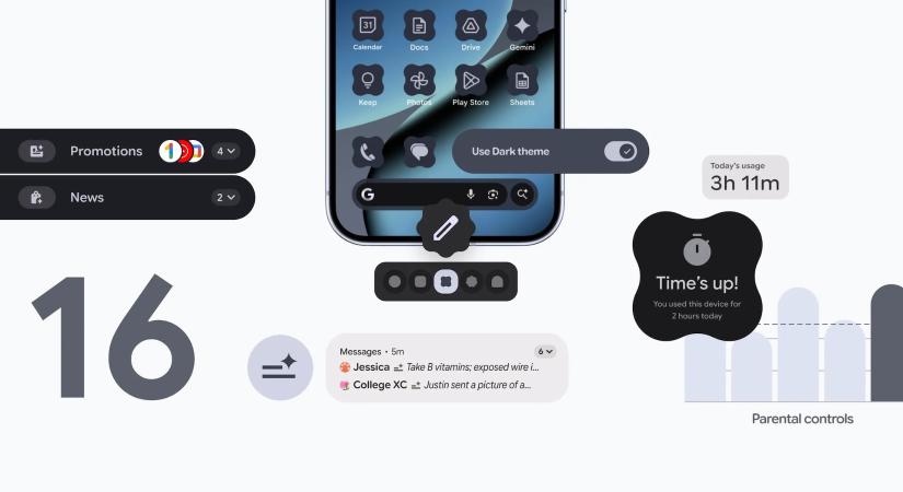 Megjelent az Android 16 legjabb frisstse, ami tbb MI funkcit knl