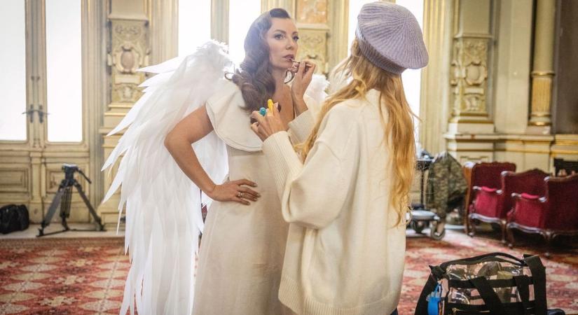 Rúzsa Magdi szekszárdiakkal forgatta a karácsonyi dalukat (képgaléria)