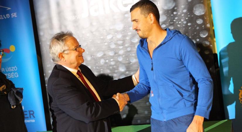 Cseh László: 40 éves Eger város úszó világklasszis díszpolgára