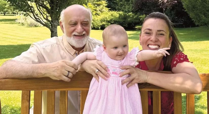 Nem fogja elhinni mennyit nőtt Csézy kislánya - különleges fotó